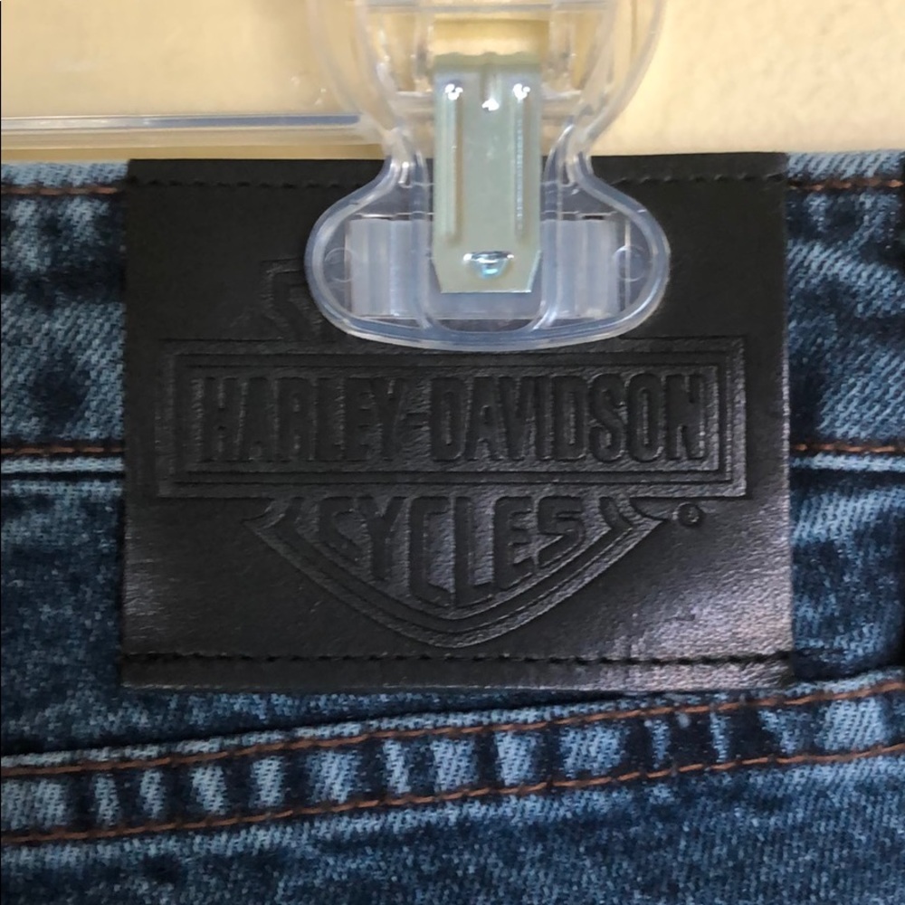 NWT Harley Davidson Blue Jeans Size 12. - Picture 7 of 7